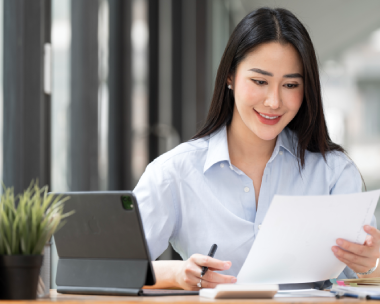 Customer using certified translation services for marriage certificates in Texas, ensuring legal compliance and accuracy.