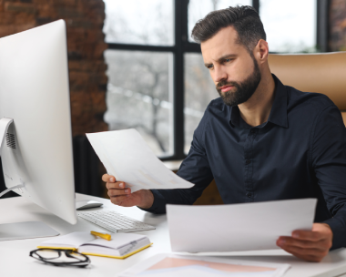 Customer using certified translation services in Houston for official documents like marriage certificates.