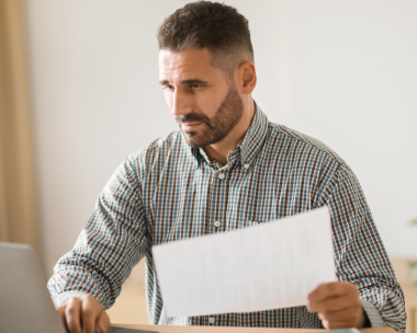 Customer using affordable divorce certificate translation service in Texas, ensuring quality at a reasonable price.